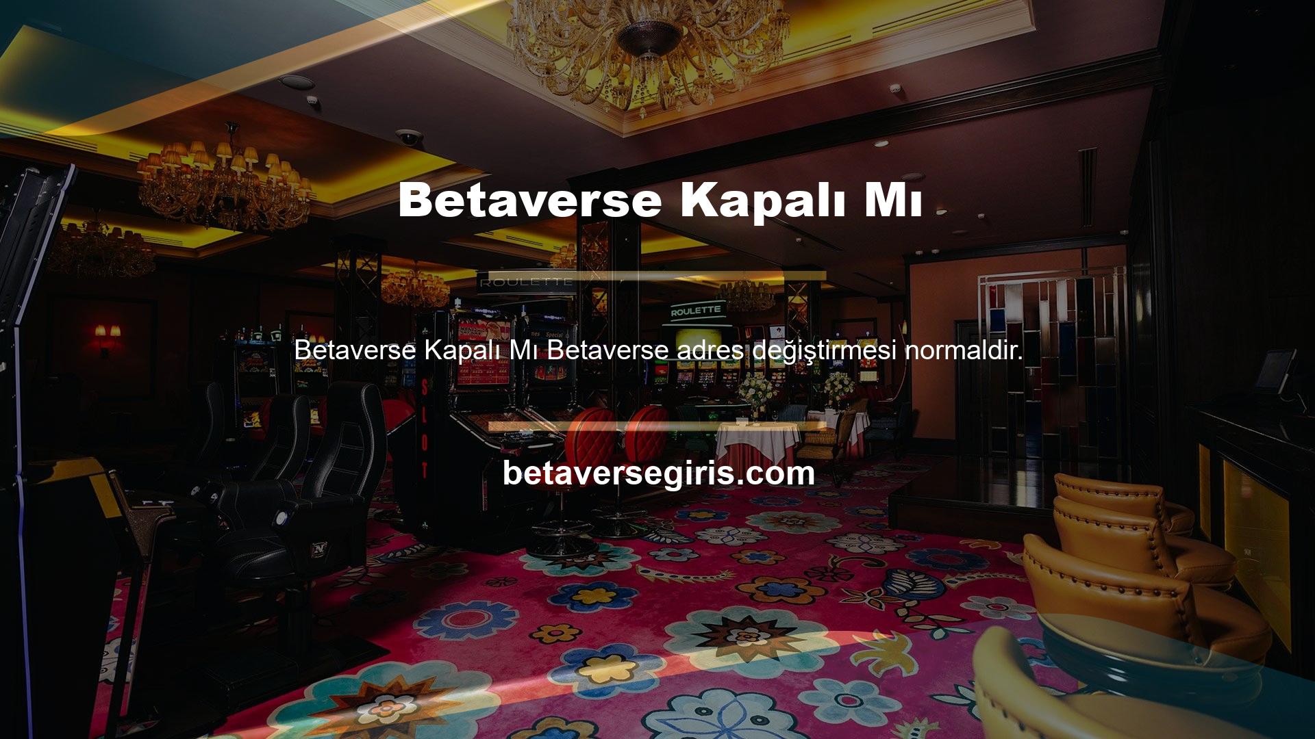 Türkiye'de yayın yapan tüm online bahis siteleri ve canlı casinolar gibi Betaverse BTK'nın kararı nedeniyle kapatılabilir