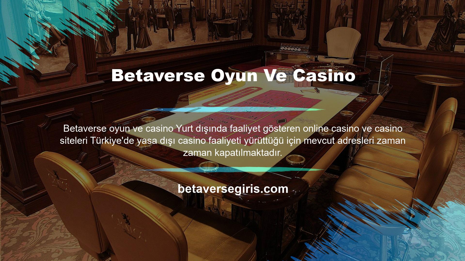 Betaverse Oyun Ve Casino
